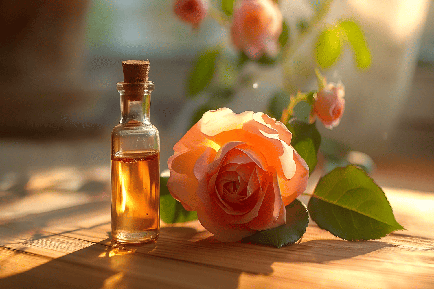 extracted rose hip oil