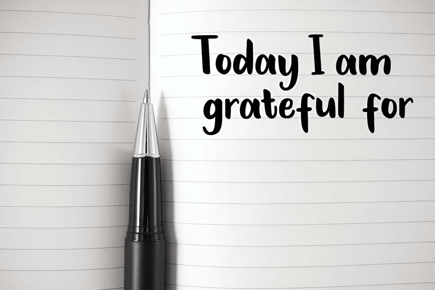 write down your gratitudes daily